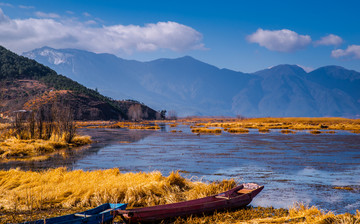 泸沽湖风光