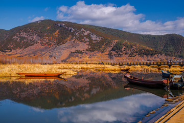 泸沽湖风光