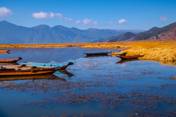 高原湖泊泸沽湖