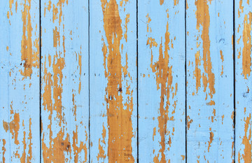 蓝色木纹木板背景纹理