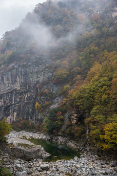 陕西秦岭太白山大箭沟风光