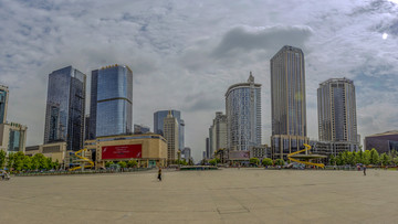 成都天府广场街景