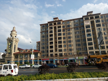 街头建筑风景 广西桂林
