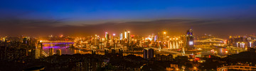 重庆夜景全景图