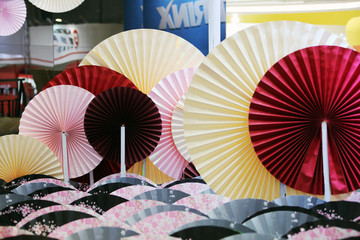纸伞装饰