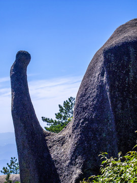 安庆市 潜山县 天柱山 奇石