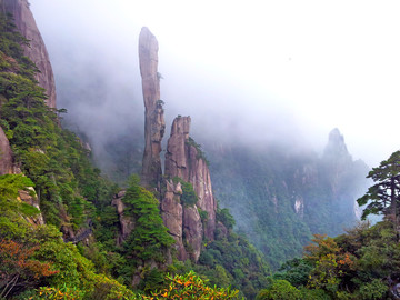 江西 上饶 婺源 风光 三清山