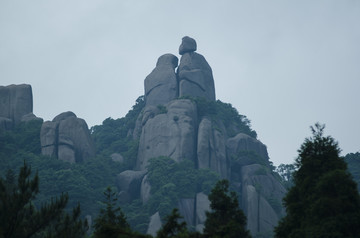 太姥山的夫妻峰