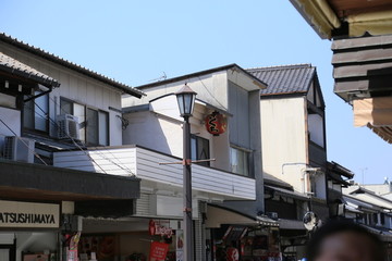 日式建筑 日本街道
