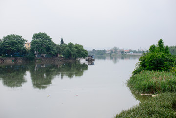 岭南水乡小河风景