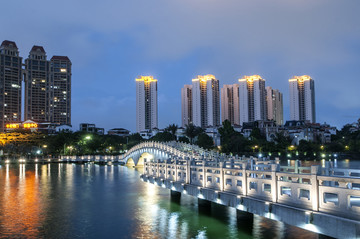 城市的天空 城市园林 城市湖泊