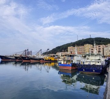 渔港 海港 海上渔业 捕捞业