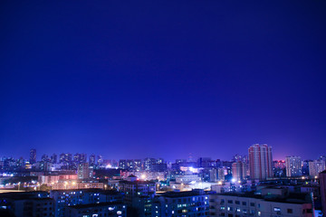 海口南大桥附近的美丽夜景