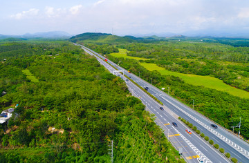 公路 航拍 高速公路