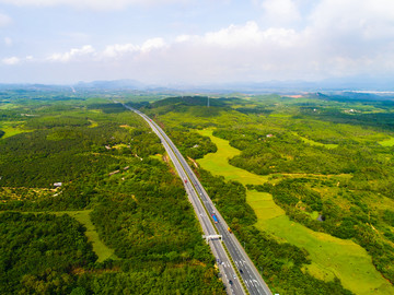 公路 航拍 高速公路