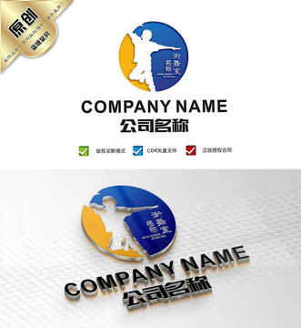 街舞LOGO設(shè)計(jì) 舞蹈標(biāo)志