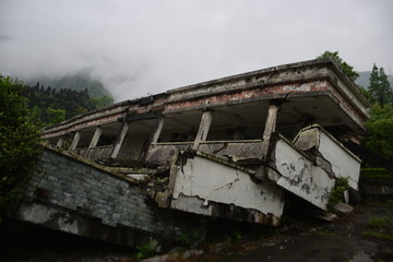 汶川地震遗址