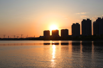 城市建设 工地 塔吊