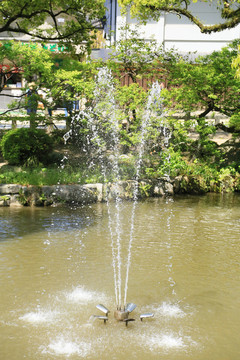 喷泉 日本太宰府