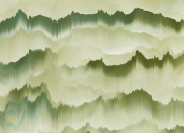 水墨群山 合層