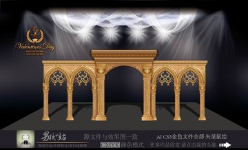 教堂主題婚禮 歐式素材 婚禮