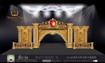 教堂主題婚禮 歐式素材 婚慶
