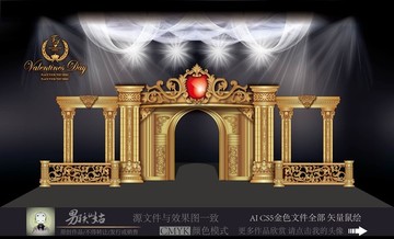 教堂主題婚禮 歐式素材 婚慶