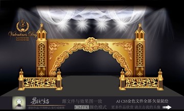 教堂主題婚禮 歐式素材 婚慶
