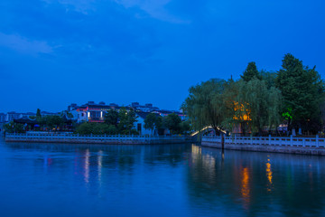 苏州古运河夜景