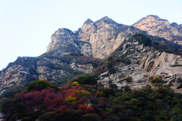 陕西渭南少华山秋景