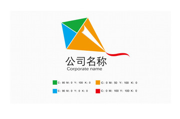 教育卡通风筝Logo