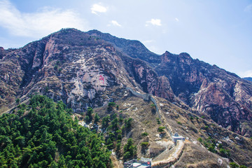 绥中九门口长城山峰山脉