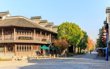 仿古商铺大门