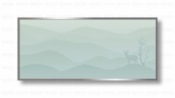 山水墨畫(huà)