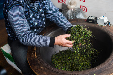 炒茶 制茶 制茶工艺