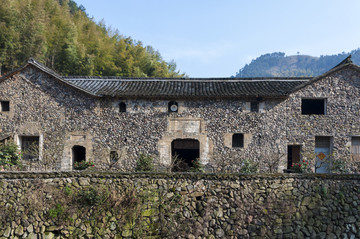 缙云 岩下村 石头村