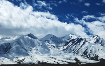 巍巍昆仑雪山