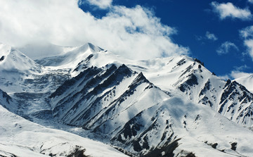 巍巍昆仑雪山