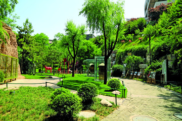 西安市 曲江寒窑遗址公园