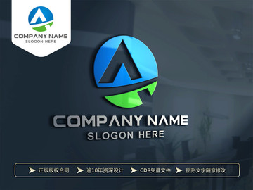 A字母創意LOGO設計