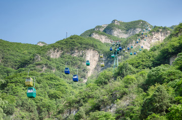 青天河索道