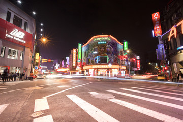 台北西门町商业街