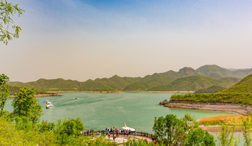 河北易水湖的风景