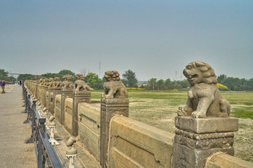 卢沟桥护栏 石狮子 高清大图