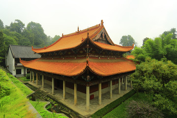 长沙 麓山寺 大雄宝殿 侧面