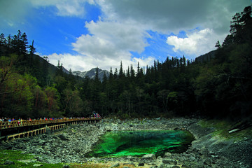 阿坝州 九寨沟县 九寨沟风景区