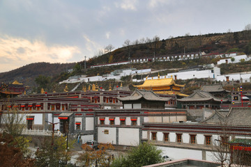 西宁市 湟源县 塔尔寺 全景