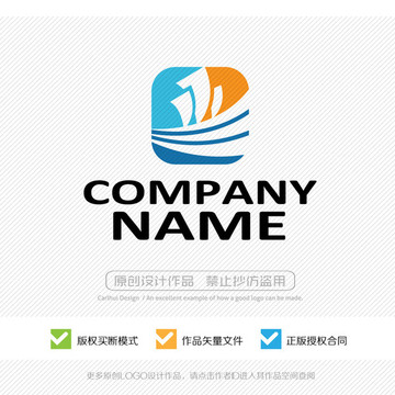 揚帆遠(yuǎn)航 LOGO設(shè)計