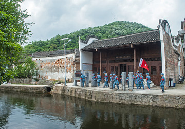 新圩阻击战战地救护所