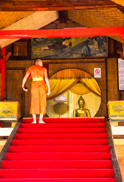傣族寺庙僧人